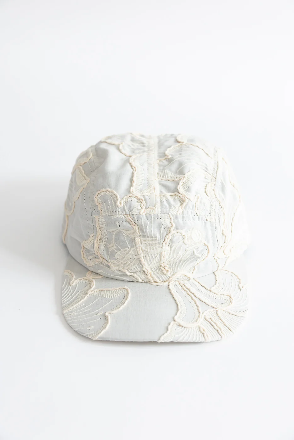 X-003 - 5 Panel Cap Lilly Cotton - Wheat - Image 2